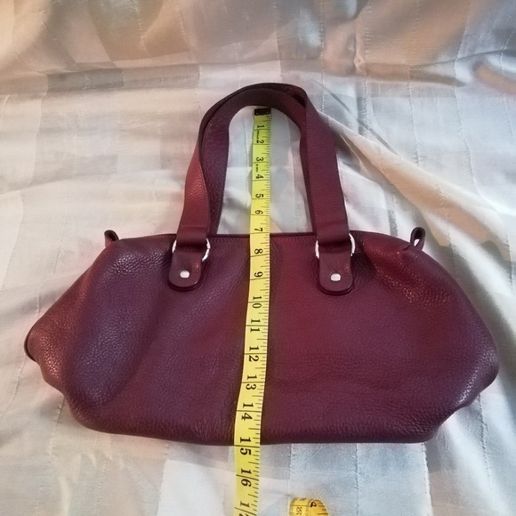 Nuovedive genuine leather satchel shoulder bag - Picture 6 of 7